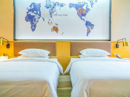 Kyriad Marvelous Hotel Shanghai Jiading Baolong Plaza Branch Buitenkant foto